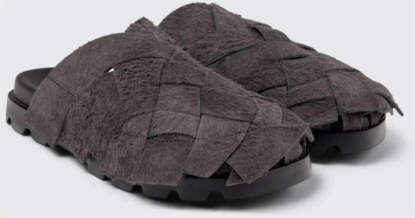 Camper Stijlvolle Leren Slides Sandalen