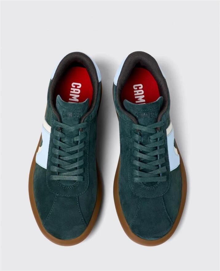 Camper Suede Leather Sneakers Wo Green - Foto 2