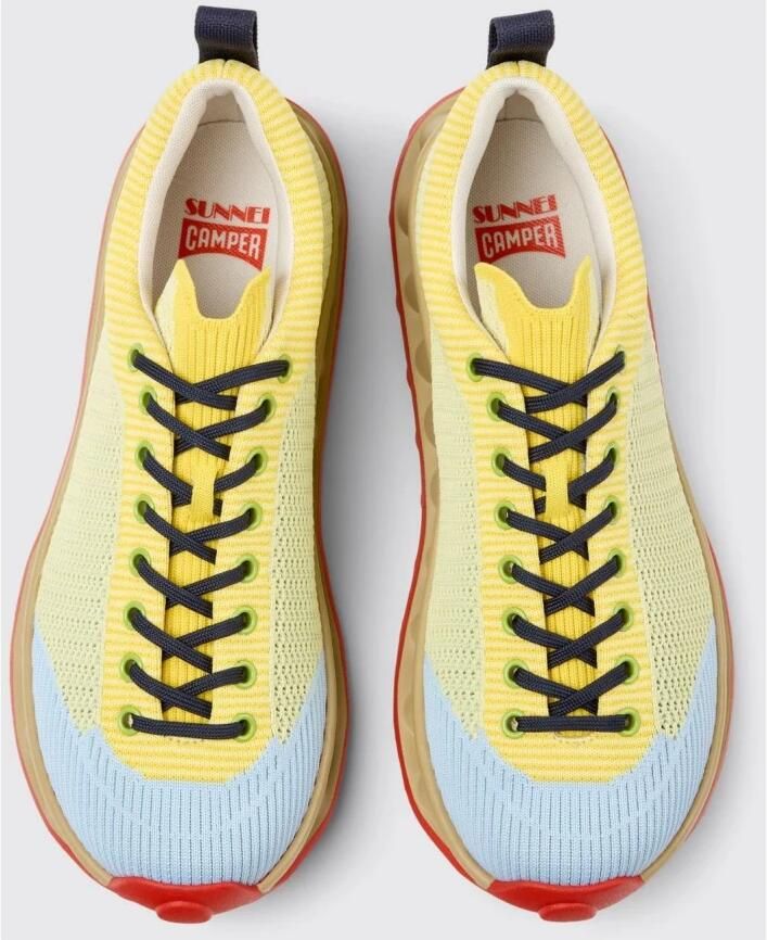Camper Textile Knit Sneakers