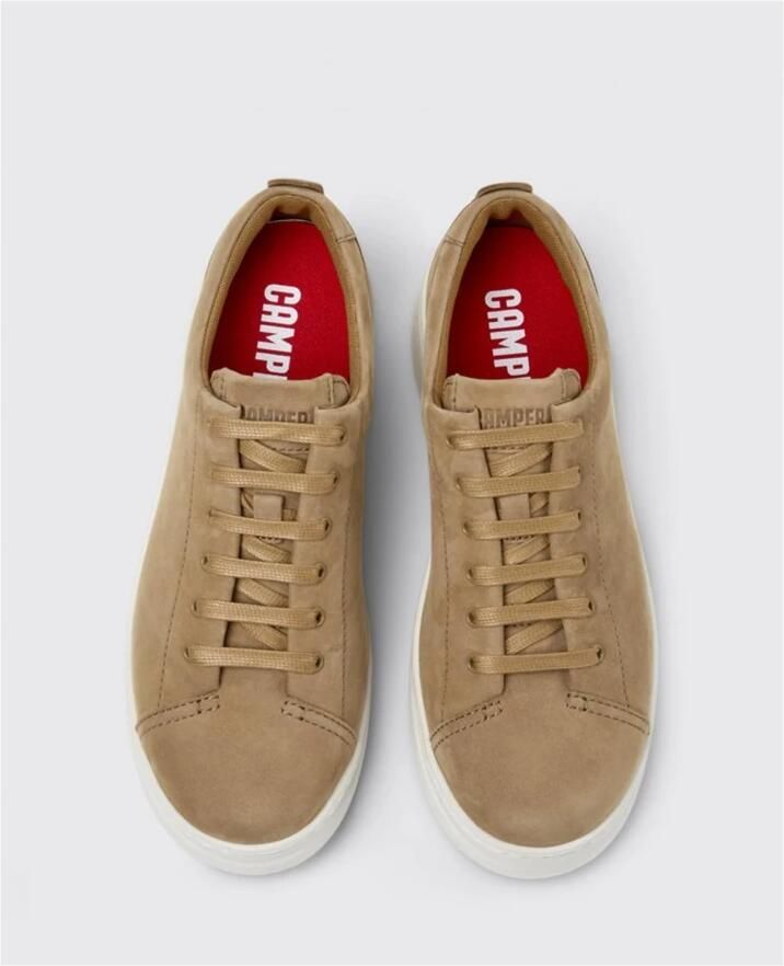 Camper Runner Up Casual Leather Sneaker Wo Brown