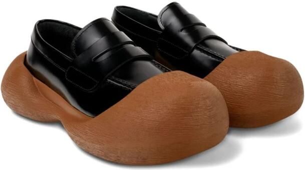 Camper Zwarte Penny Loafer Schoenen