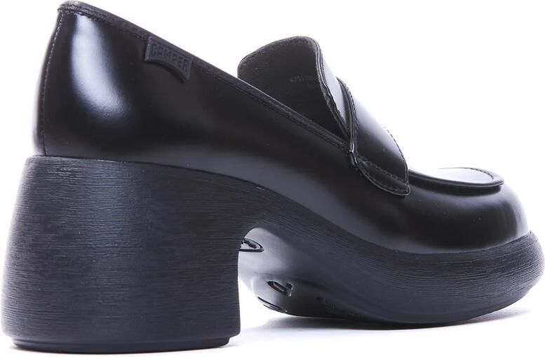 Camper Zwarte Plateau Platte Schoenen