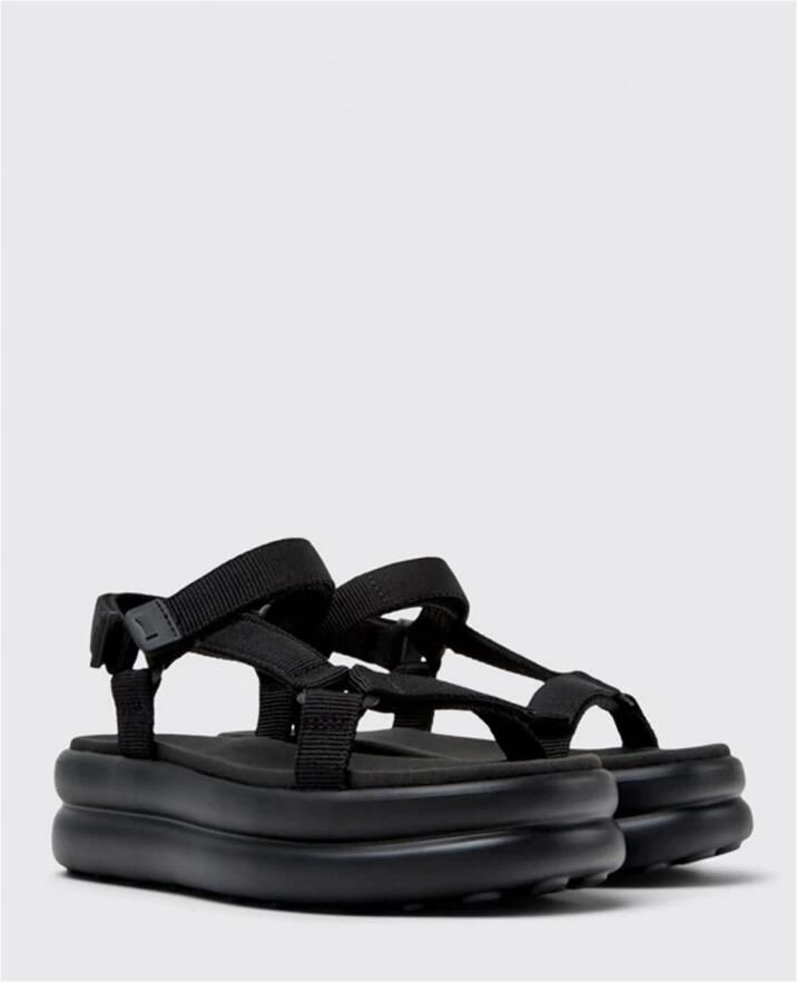 Camper Pelotas K201726-001 Damessandaal Zwart - Foto 2