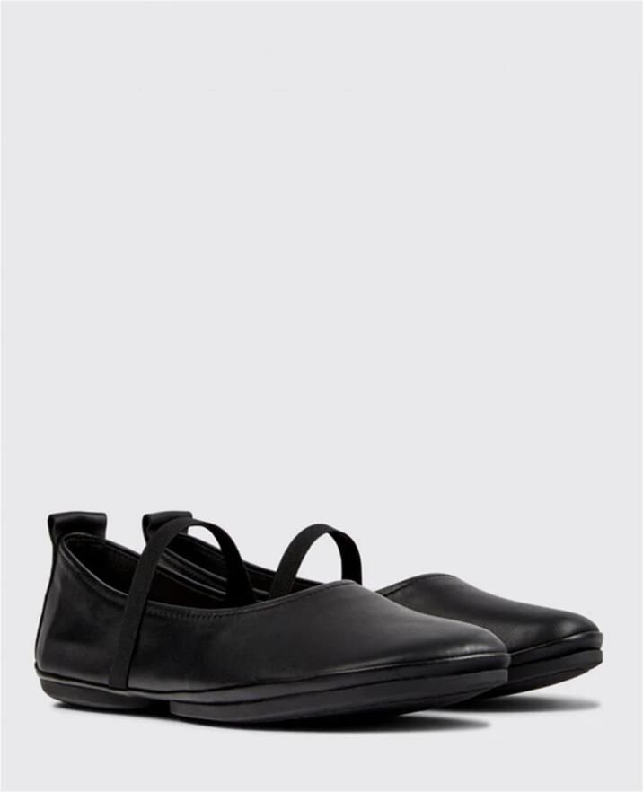 Camper Pelotas Mary Jane Flat Shoes Wo Black Ballet Flats