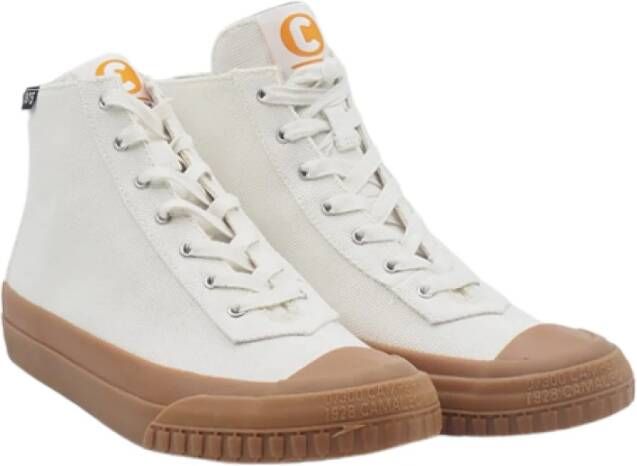 Camper Canvas dames enkellaarzen