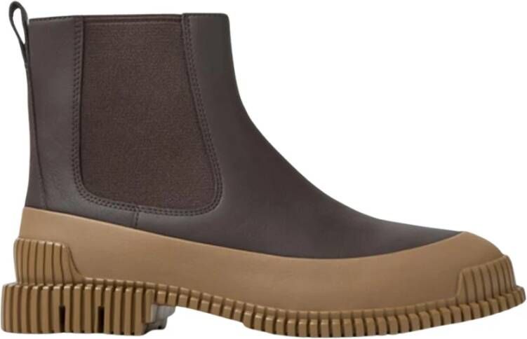 Camper Chelsea Boots met grove zool