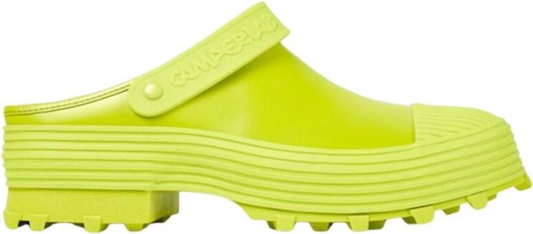 Camper Chunky Sole Groene Herenschoenen