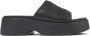 Camper Tasha Leren Plateau Sandalen Black Dames - Thumbnail 10