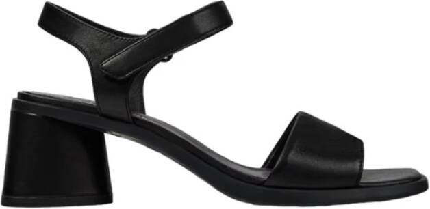 Camper Elegante Lage Sandalen Black Dames