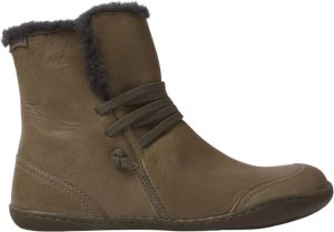 Camper Enkellaarzen Wanda Beige Dames
