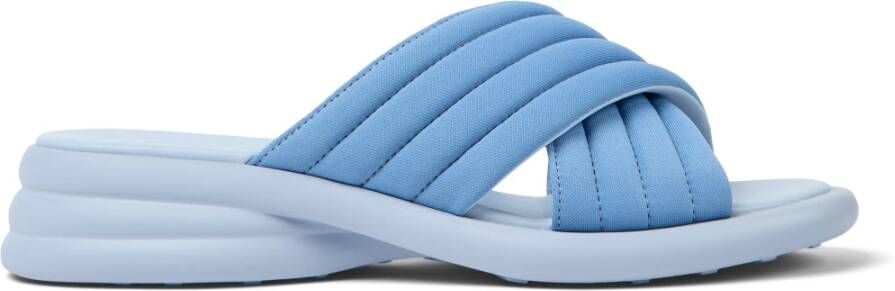 Camper Flat Sandals Blauw Dames