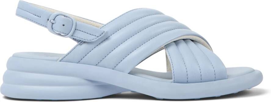 Camper Flat Sandals Blauw Dames