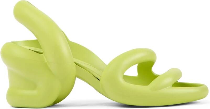 Camper Flat Sandals Geel Dames
