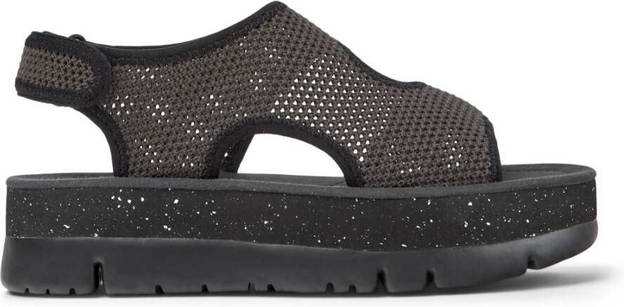 Camper Flat Sandals Grijs Dames