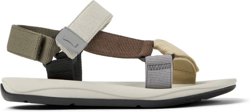 Camper Match Sandalen Herren Grijs Wit Natuurlijk