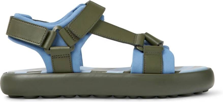 Camper Flota Platte Sandalen Green Black Heren