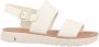 Camper Natuurlijk Witte Platte Sandalen Vrouwen White Dames - Thumbnail 7