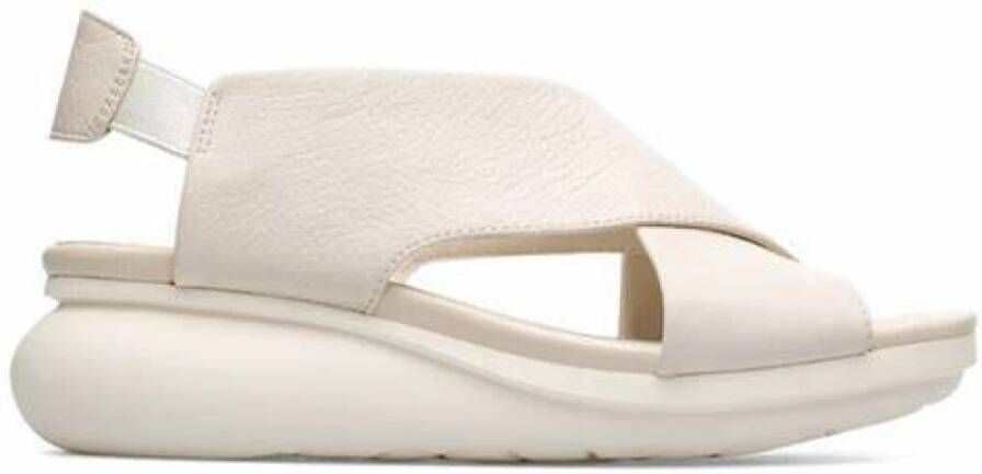 Camper Flat Sandals Wit Dames