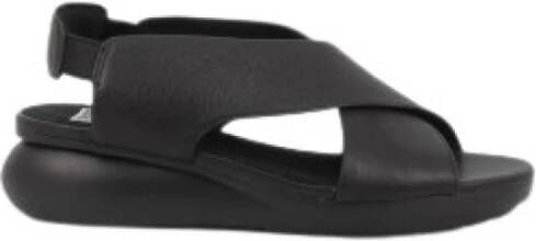 Camper Flat Sandals Zwart Dames