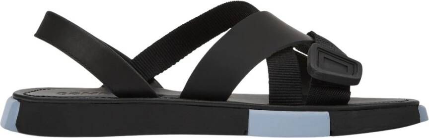 Camper Ongepaste Platte Sandalen Black Dames