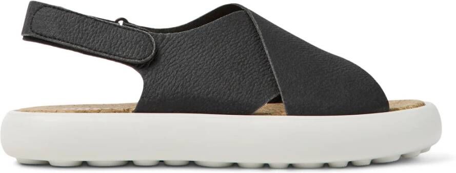Camper Flota Platte Sandalen Black Heren