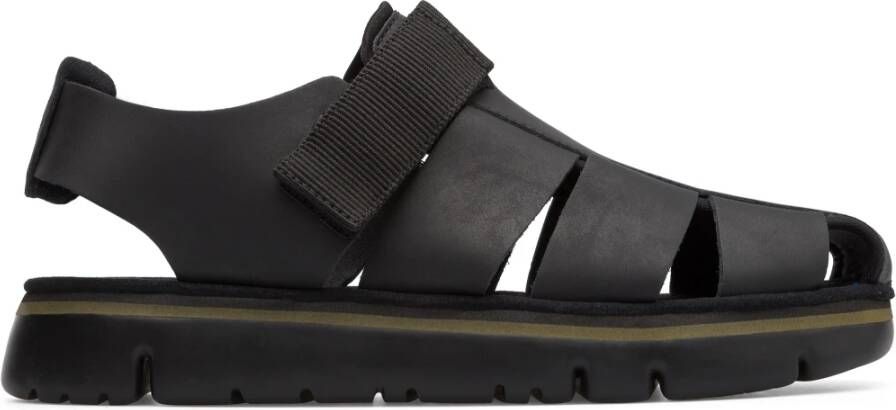 Camper Flat Sandals Zwart Heren