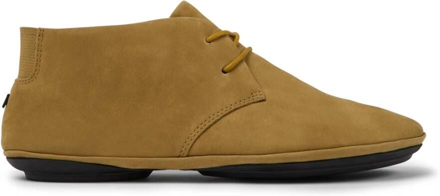 Camper Enkellaarsjes Rechts Nina K400221 Nubuck Groen Dames