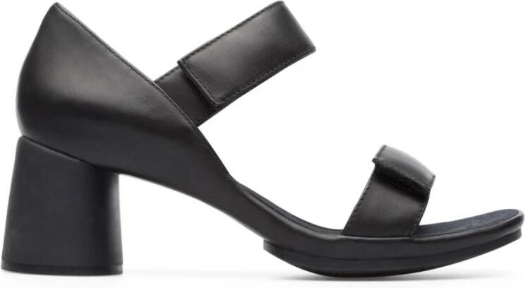 Camper High Heel Sandals Black Dames