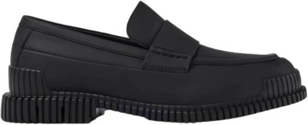 Camper Klassieke Leren Loafers Black Heren