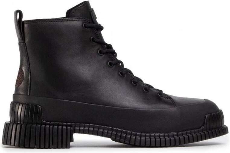 Camper Klassieke zwarte veterschoenen Black Dames