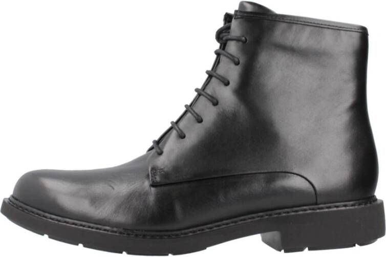 Camper Neuman Veterschoenen Enkellaarsjes Black Dames