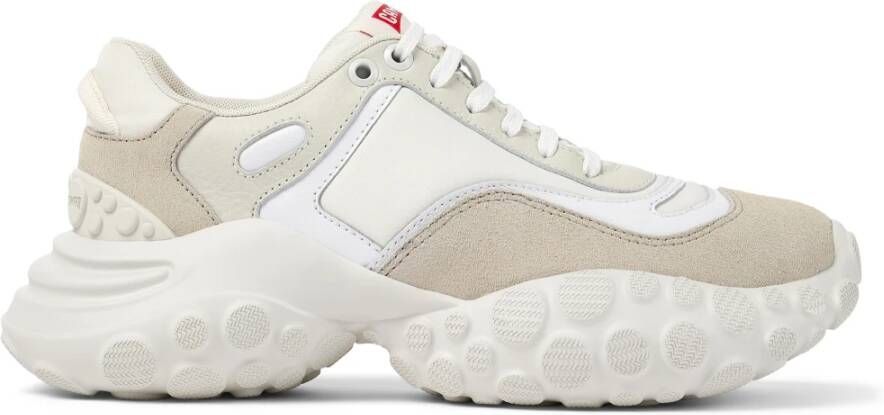 Camper Lichtgewicht Trainers met Pelotas Mars Design Beige Dames