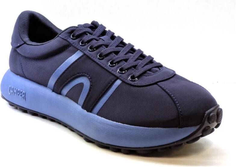 Camper Marineblauwe Lycra Schoen met Logodetail