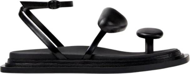 Camper Moderne zwarte sandalen voor mannen