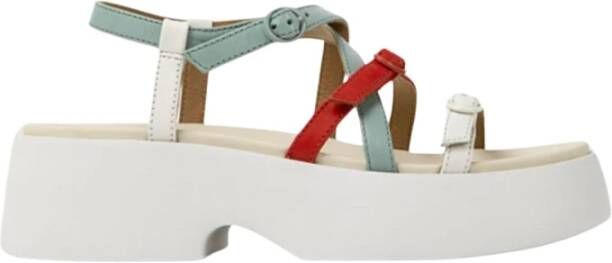 Camper Multicolor CrossStrap Sandalen met Hak - Foto 2