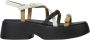 Camper Multicolor Leren Plateau Sandalen - Thumbnail 1