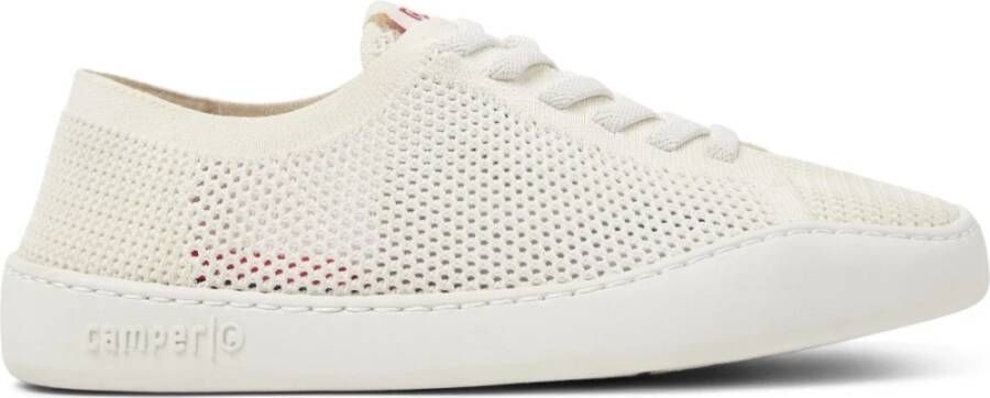 Camper Witte textiele sneakers voor dames White Dames