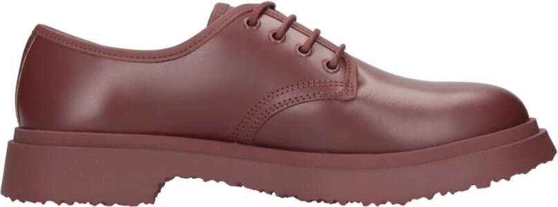 Camper Platte schoenen Rood Brown Heren