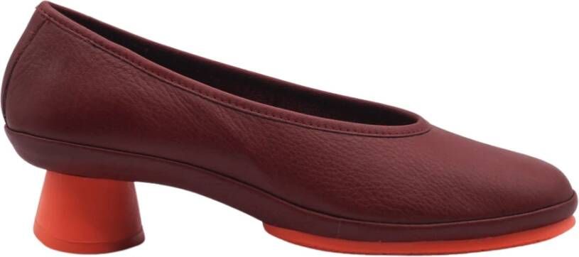 Camper Rode hoge hakken schoenen voor vrouwen