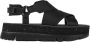 Camper Verhoog je zomerse stijl met platte zwarte sandalen Black Dames - Thumbnail 1