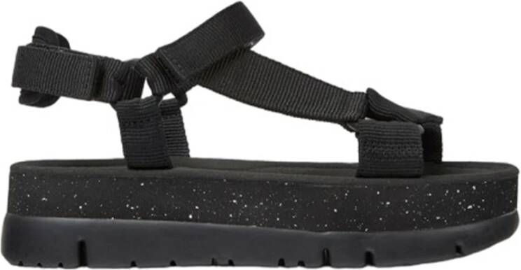 Camper Strappy Sandals Oruga Up K200851 Zwart Dames