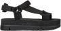 Camper Stijlvolle Platte Sandalen voor Vrouwen Black Dames - Thumbnail 1