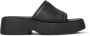 Camper Tasha Leren Plateau Sandalen Black Dames - Thumbnail 2