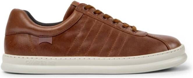 Camper Stijlvolle leren sneakers voor heren Brown Heren