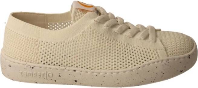 Camper Witte textiele sneakers voor dames White Dames