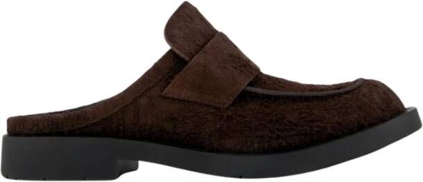 Camper Stijlvolle Bruine Loafer Mules Schoenen