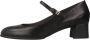 Camper Zwarte Leren Schoenen voor Dames Black Dames - Thumbnail 10
