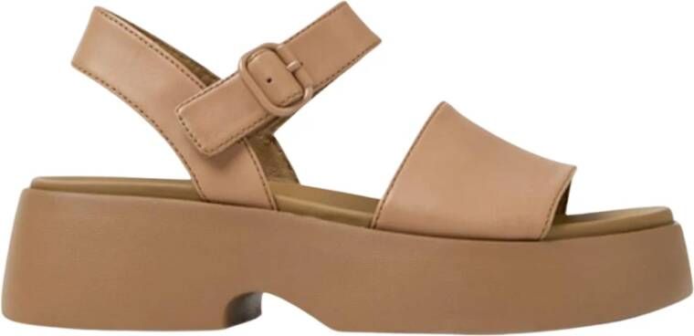 Camper Stijlvolle Platform Sandalen voor Comfort