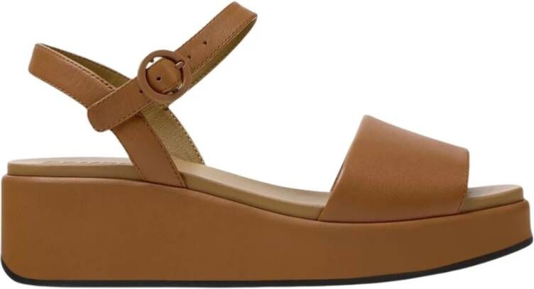 Camper Stijlvolle platform sandalen voor dagelijks comfort
