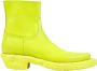 Camper Bordeauxrode Leren Cowboy Enkellaarzen Green Dames - Thumbnail 1